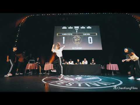FSF 2017 Championship // D´Junelle & Rafael vs Fleur & Rosa // Kids - 1/2 Final