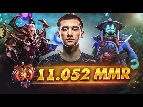 11.052 HIGHEST Average MMR in Dota 2 History - FIRST 11k MMR Game