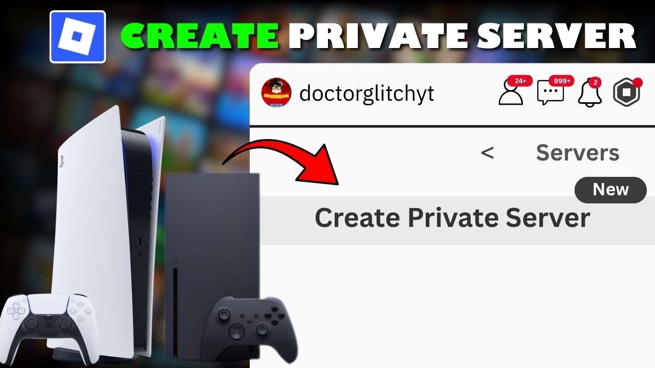 Create or Join Private Server on Roblox PS4/PS5/XBOX | 2 WORKING METHODS