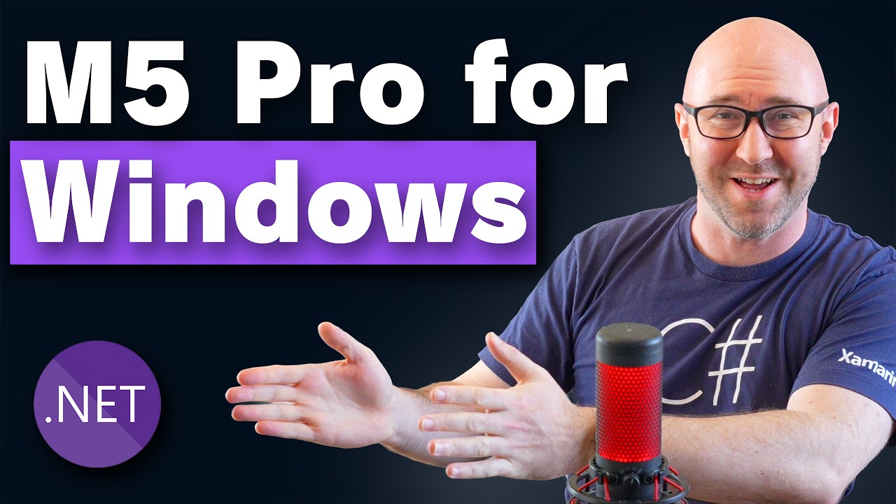 Macbook Pro M5 Pro is the best machine for Windows Development (lol)