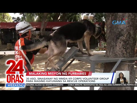 30 aso, sinasanay ng MMDA K9 Corps volunteer group para maging katuwang sa… 24 Oras Weekend