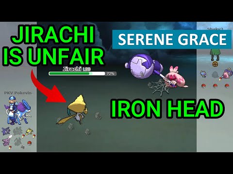 Iron Head Jirachi Is Unfair! (Pokemon Showdown Random Battles) (High Ladder)