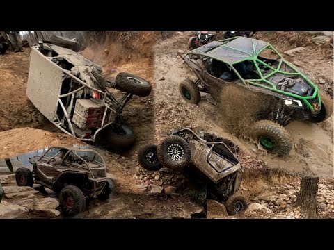 Rollovers & Carnage on Trail 39 @ Windrock Park! | X3 vs Talon vs RZR Turbo S