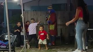 Payaso Pikorete Celebrando el Cumpleaños de Lia Valentina en Tampa Fl Culikitaka Bebé