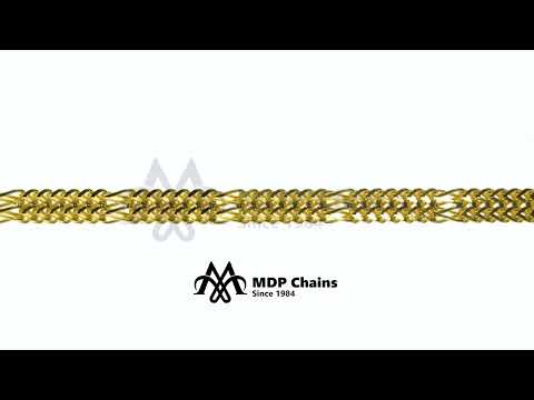 Figaro 10 Chain (FGF10) | Wholesale Gold Chains | MDP Chains