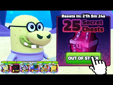 Spending $28,933 on NEW SECRET TREASURE CHESTS in SpongeBob Tower Defense (RIP WALLET)