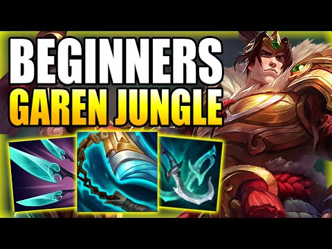 HOW TO PLAY GAREN JUNGLE FOR BEGINNERS IN-DEPTH GUIDE S13! - Best Build/Runes League of Legends