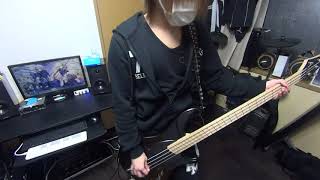 the GazettE - REGRET BASS COVER