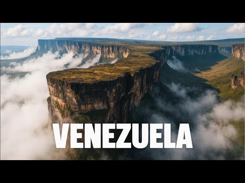 The Mystery of Mount Roraima, Angel Falls, Los Roques. Natural Wonders of Venezuela. 4K UHD