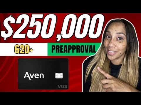 $250,000 Aven Visa Credit Card￼ With Soft Pull Preapproval! 620 Credit Score￼￼ + Approved￼!✅￼