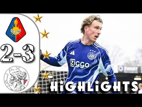 Telstar vs Ajax Highlights | Eredivisie Samenvatting  2026