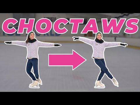 How To Start Doing Choctaws (S-Steps) On The Ice | Figure Skating