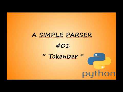 Simple Tokenizer In Python