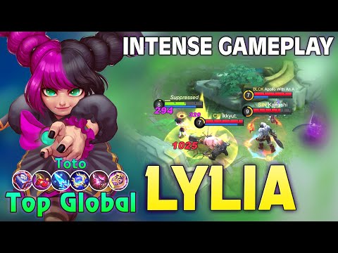 Deadly Little Witch Lylia MVP Gameplay by Toto ~ Mobile Legends Build