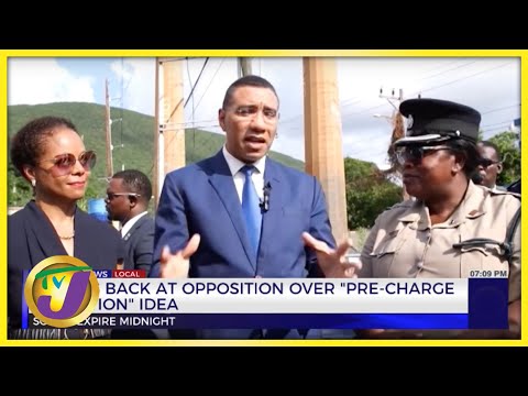 PM Andrew Holness Hits Back at PNP Over "Pre charge Detention' Idea TVJ News Nov 28 2022
