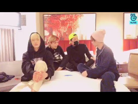 [ENG SUB] ATEEZ VLIVE 20190320 - ATINY❤ 안뇨옹😆😆😆😆