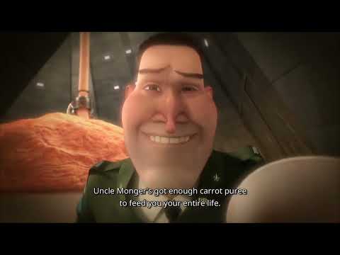 B.O.B.'s Childhood Carrot Trauma [Monster vs. Aliens] [1080p HD]