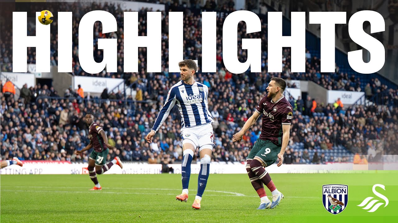 West Brom v Swansea City | Highlights