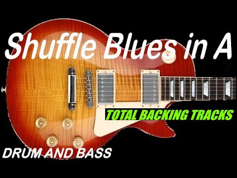 Blues in A  DRUM and BASS  Backing Track