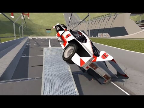 Car Jump Arena - Part 2 (Rollover Contest) | BeamNG.drive