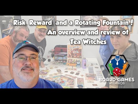 Tea Witches Review ➔➔ Board Games with Rob