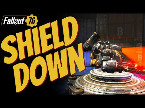 Fallout 76 - What's The Fastest Way To Take Down The Guardian Shield Now?