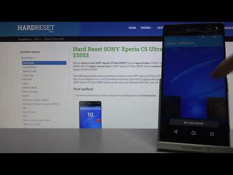 SONY Xperia C5 and Screen Background - Check All Wallpapers List