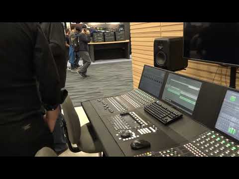 NAMM Show 2019 | Blackmagic Design | Fairlight Audio Console with Davinci Resolve