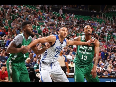 Ben Simmons and Jaylen Brown Make Their Debut