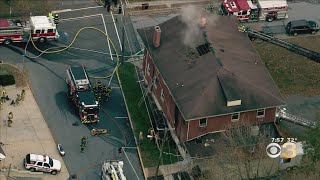 Crews Battle 3-Alarm Fire At Fire Company In Berks County