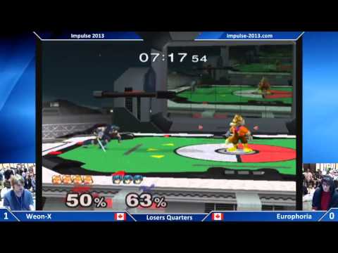 Impulse 2013 - Weon-X vs Europhoria - Losers Quarters - SSBM