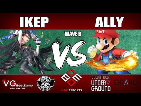 iKep (Bayonetta) vs C9 | Ally (Mario) - Wave B - UNLV 8Bit & VGBootCamp: Summer School