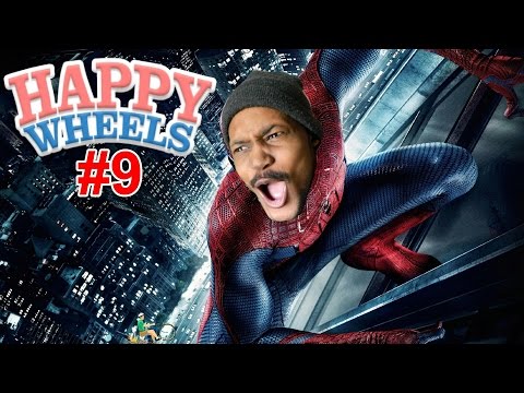MY FIRST HAPPY WHEELS LEVEL! | Happy Wheels #9