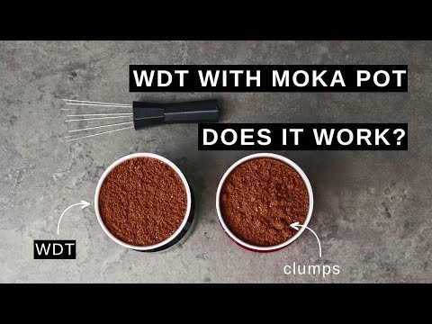 WDT With MOKA POT Makes the Coffee Better