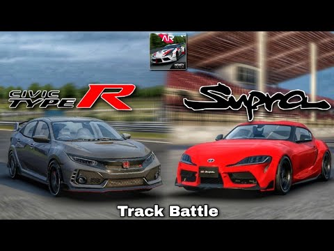 Thumbnail for Honda Civic Type R vs Toyota GR Supra: Track Battle & Drag race | Assoluto Racing | Android & iOS by Toyota, Toyota GR Supra