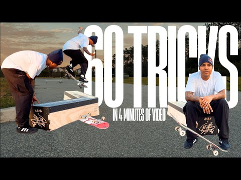 60 tricks in 4 minutes of video / first session of 2026