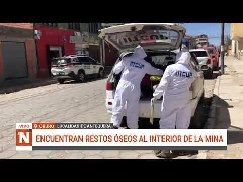 ORURO: HALLAN RESTOS ÓSEOS EN MINA ABANDONADA DE ANTEQUERA
