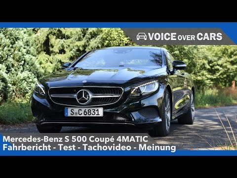 Mercedes-Benz S 500 Coupé 4MATIC | Fahrbericht Test Review Tachovideo | Voice over Cars