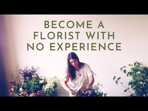 How to Become a Florist With No Experience