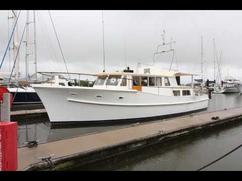 Fleming 43 "Caribou" Walk through by Peter Hansen Yacht Brokers, Raby Bay