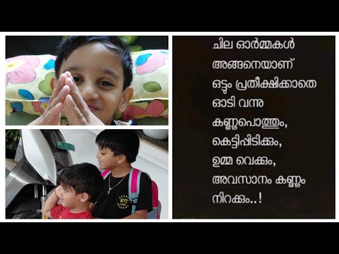 June 3......Paachu ok aayi varunnu....Thommuvum Chacko yum ethi 😍😍