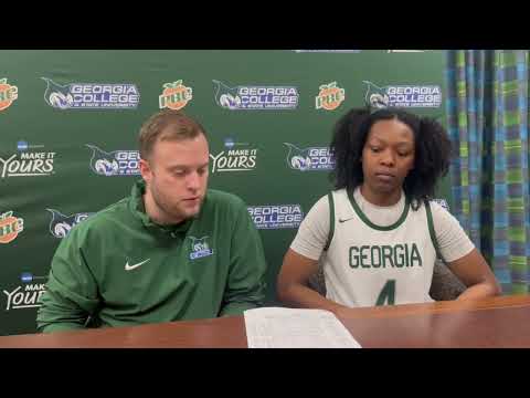 WBB | Postgame comments from GCSU head coach Ross Jolly and forward Jada Warren (North Greenville)