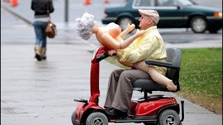 I WILL BREAK MY LEG if you don't laugh-  World's FUNNIEST video