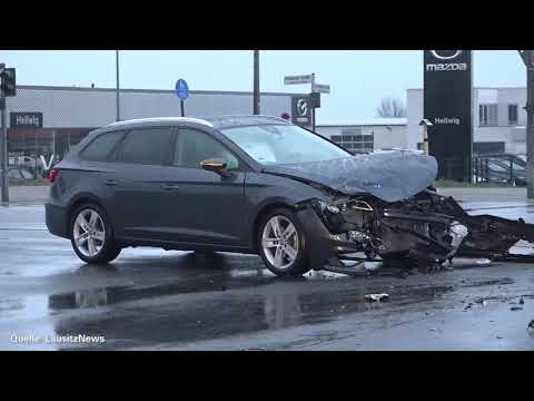 Schwerer Verkehrsunfall in Bautzen - LAUSITZWELLE