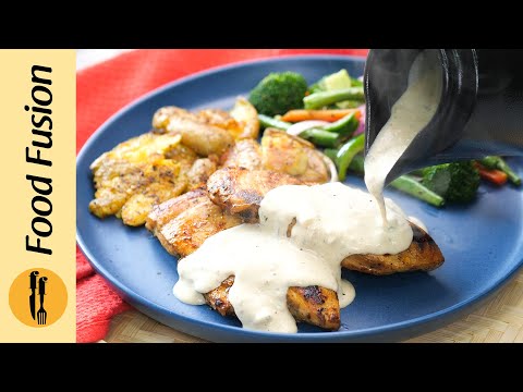 Restaurant Style Tarragon Chicken Recipe by Food Fusion