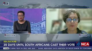 2024 elections | 35 days until South Africans cast their vote