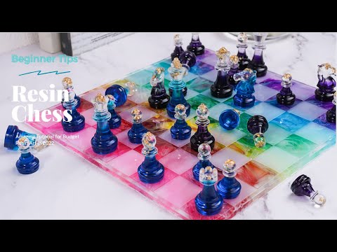 Resin Art Tutorial Make Epoxy Resin Sculpture with Alcohol Ink Resin Lampshade