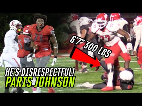 Ohio State's Next MONSTER Is 6'7" & 300 POUNDS!? Paris Johnson Is Mr. Pancake 2.0 🔥