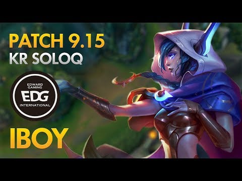 EDward Gaming iBoy - Xayah Bot Lane - KDA 23/4/1