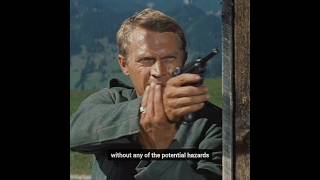 The Great Escape: The Truth Behind Steve McQueen's Iconic Barbed Wire Scene - #shorts #short